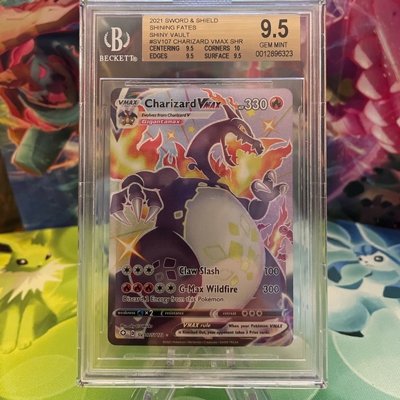 Pokémon Shining Fates Shiny Charizard VMAX BGS 9.5